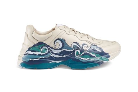 gucci rhyton sneakers wave|gucci rhyton sneakers for women.